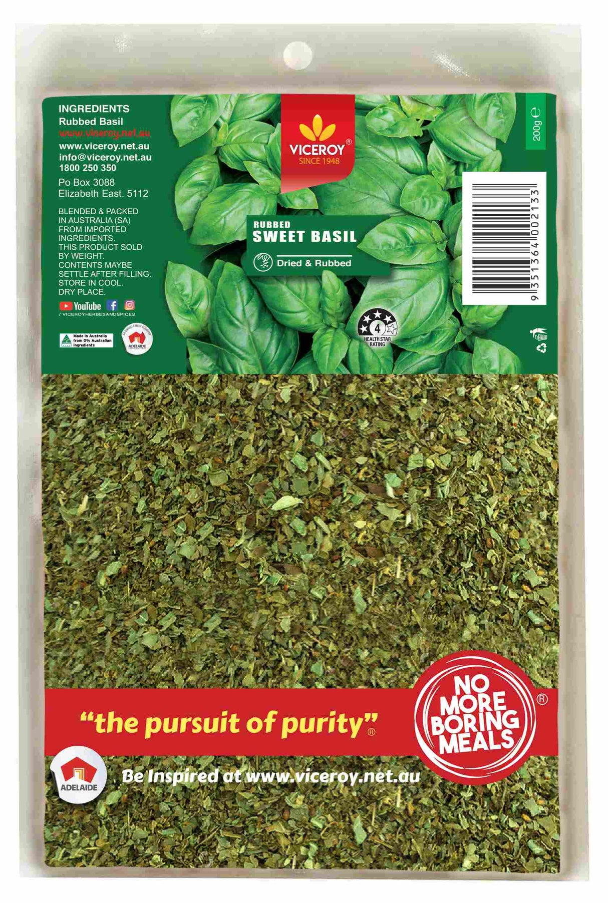 VICEROY® Basil Sweet - Viceroy.net.au