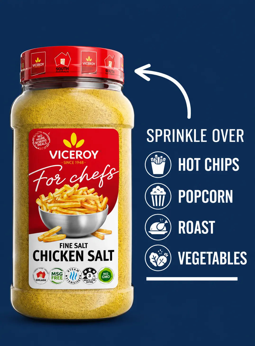 VICEROY® For Chefs® Chicken Salt 1300g Viceroyforchefs.com.au