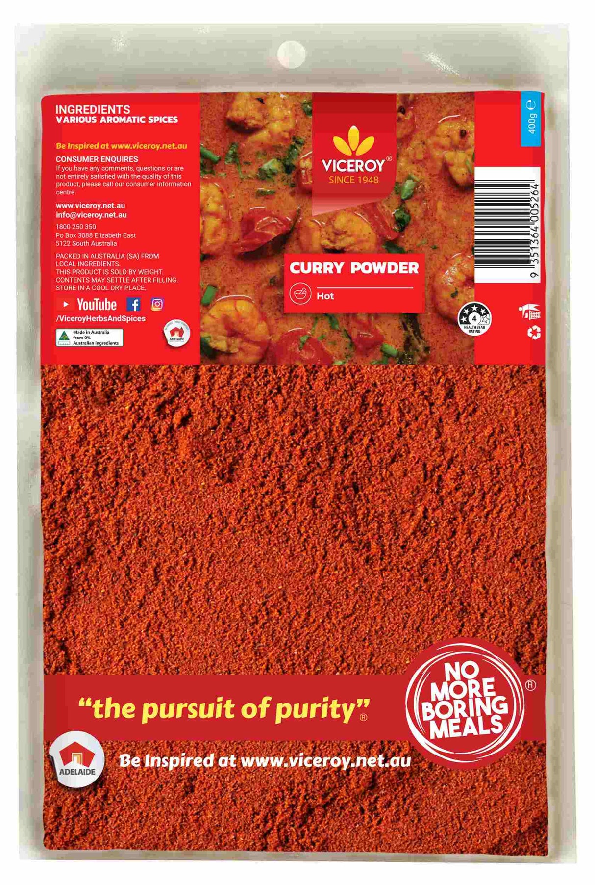 VICEROY® Curry Powder Hot - Viceroy.net.au