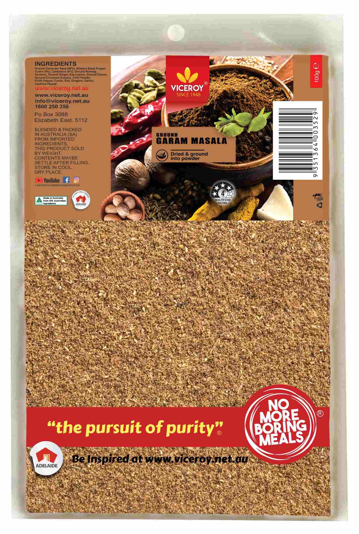 VICEROY® Garam Masala - Viceroy.net.au