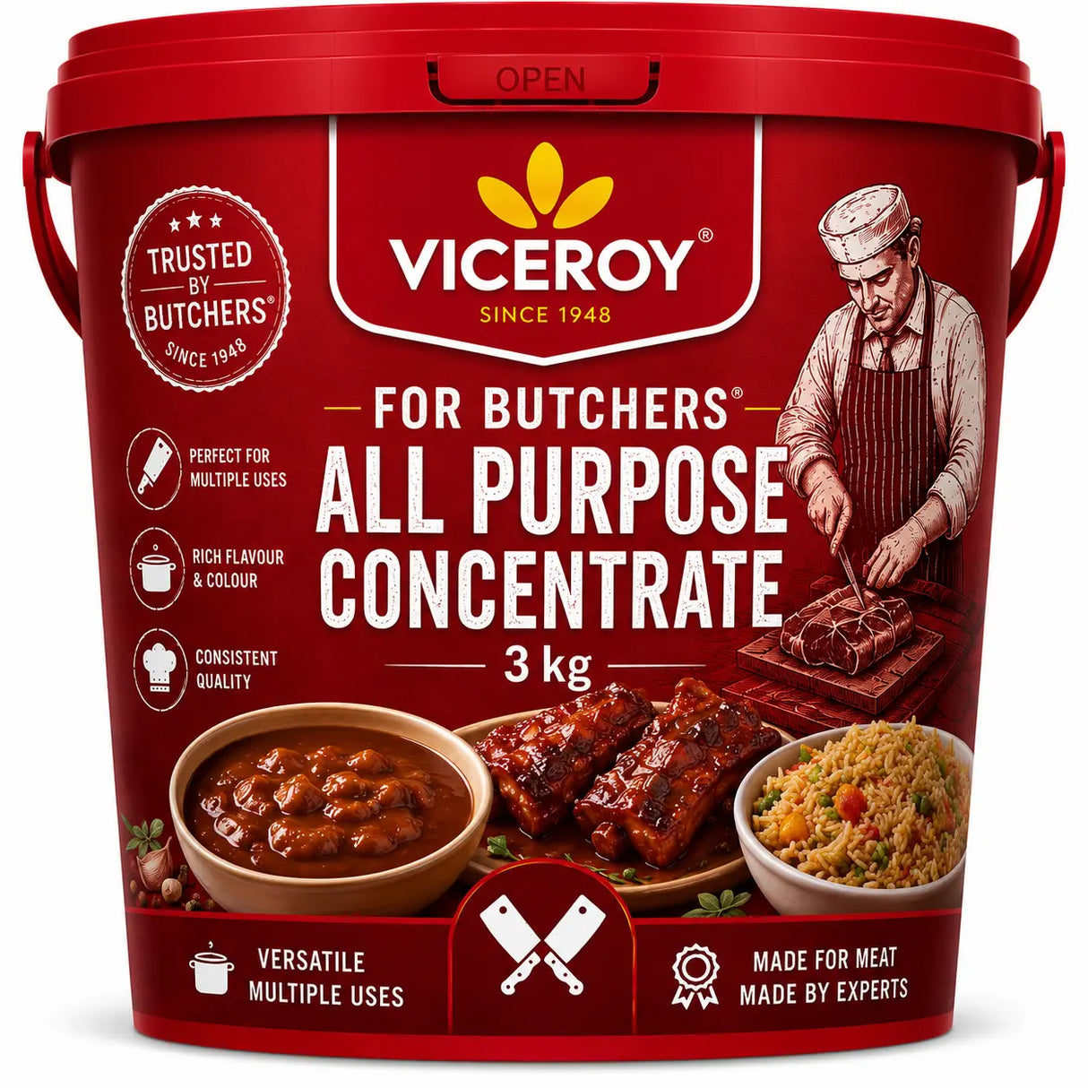VICEROY® For Butchers® AllPurpose Concentrate 3 kg - Viceroy.net.au