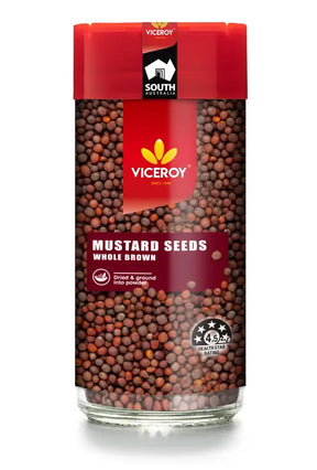 Viceroy® Mustard Seeds Brown 60g - Viceroy.net.au
