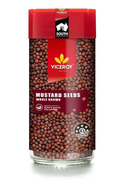 Viceroy® Mustard Seeds Brown 60g - Viceroy.net.au