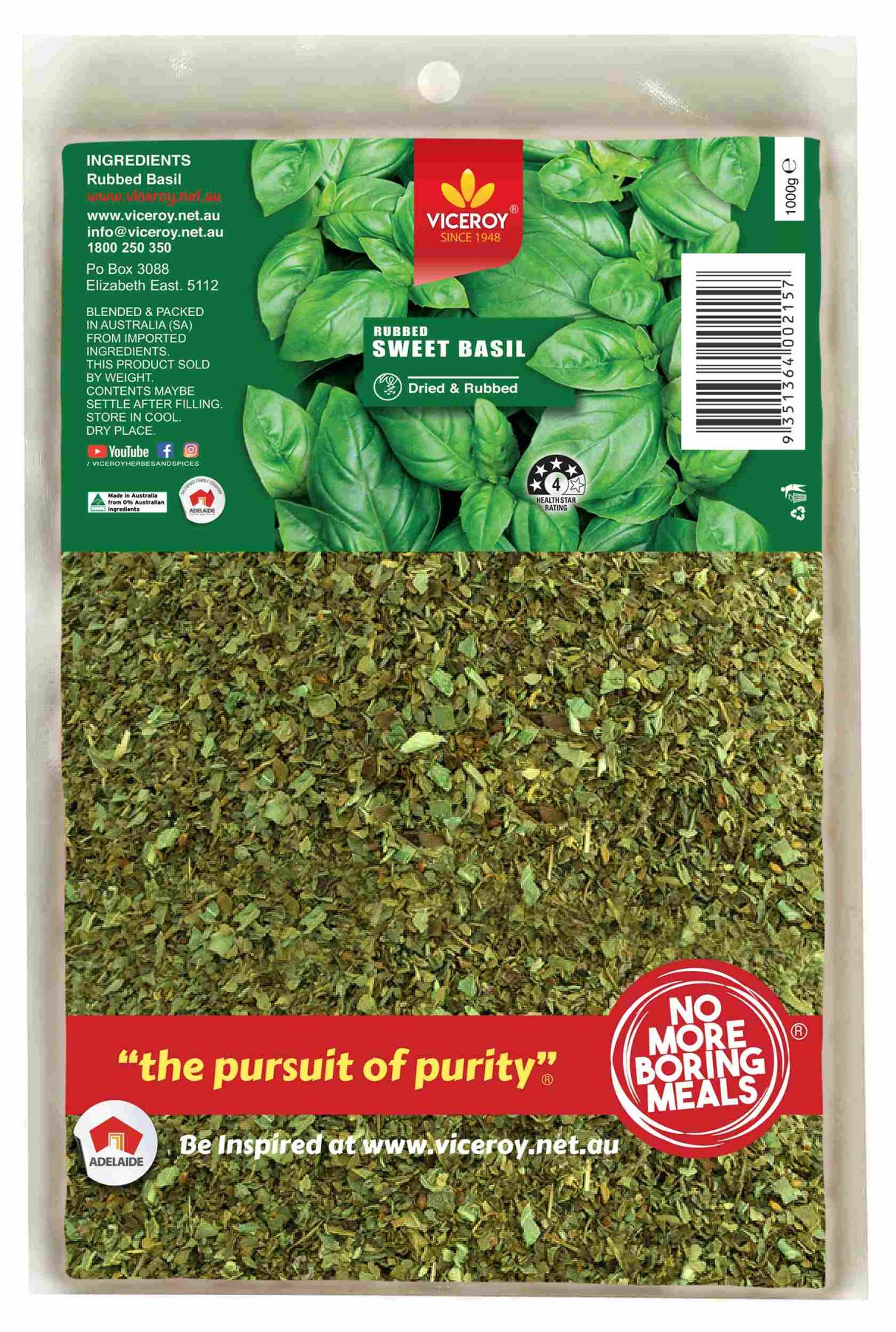 VICEROY® Basil Sweet - Viceroy.net.au