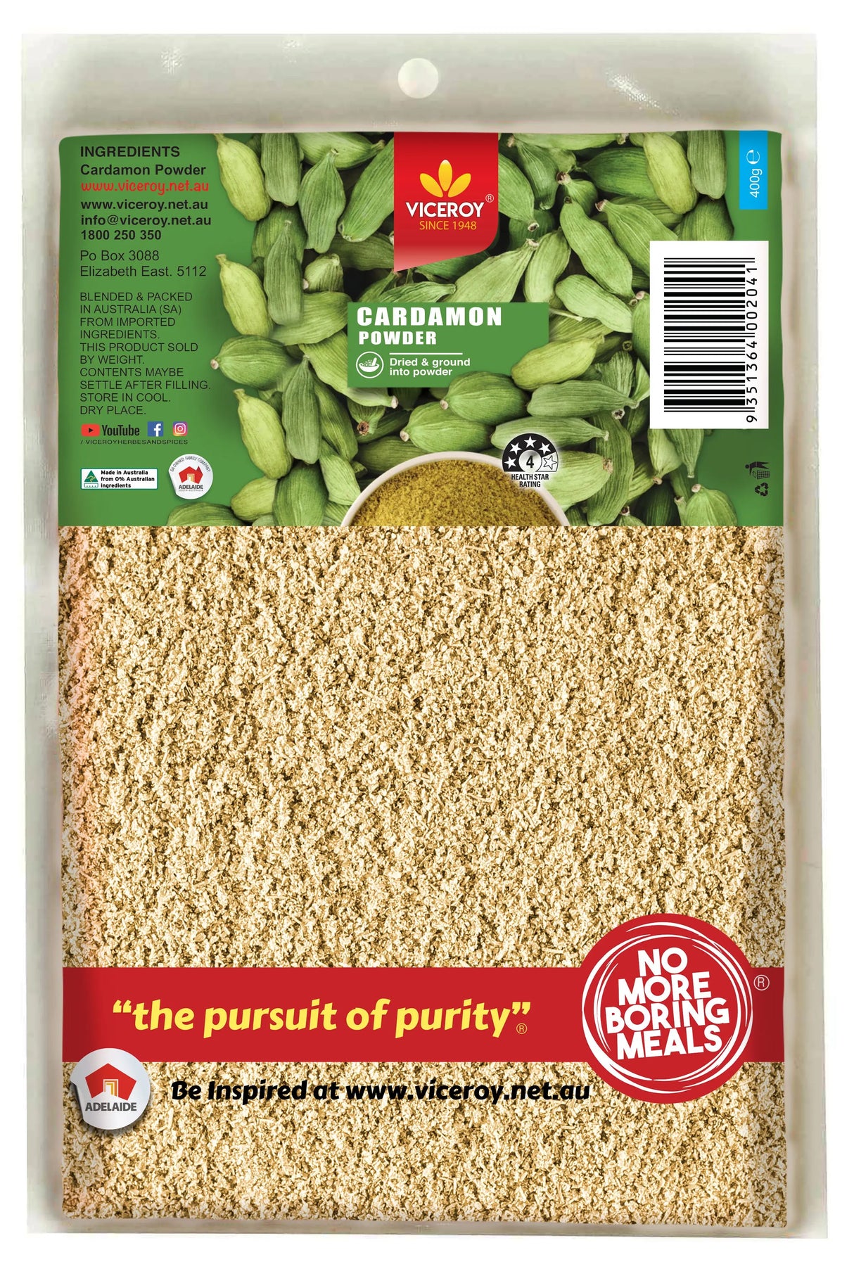 VICEROY® Cardamom Powder Viceroy.net.au