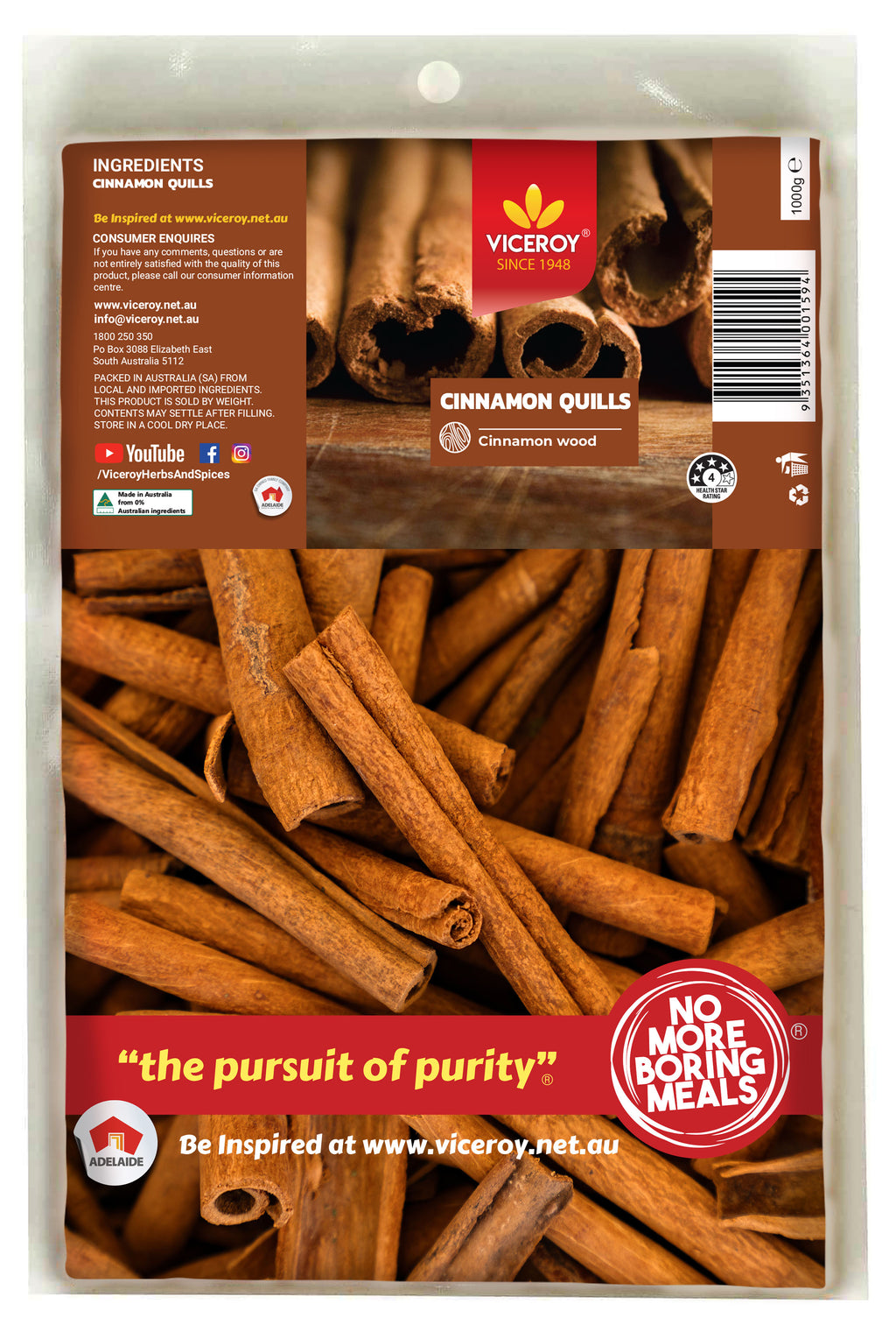 VICEROY® Cinnamon Quills