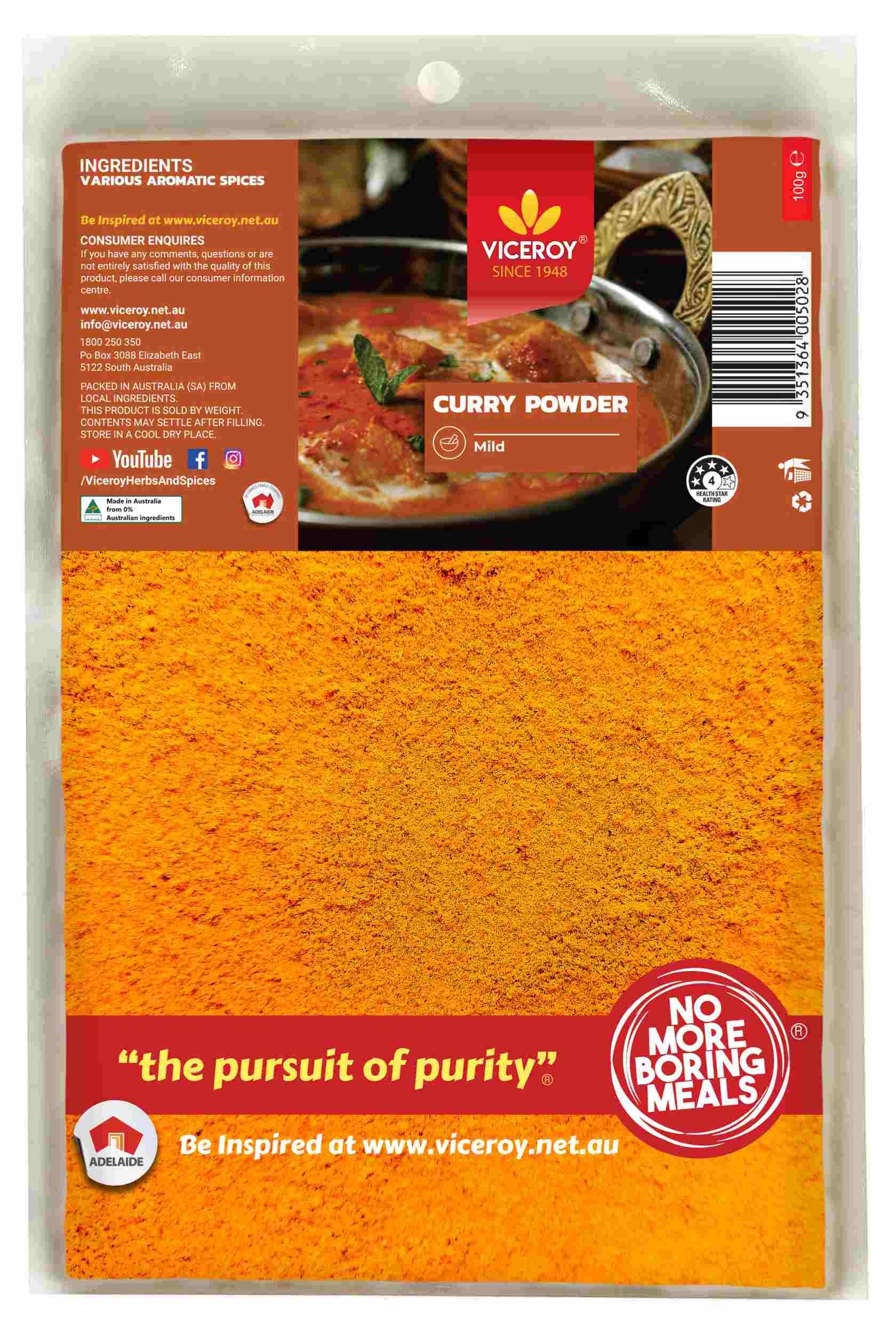 VICEROY® Curry Powder Mild