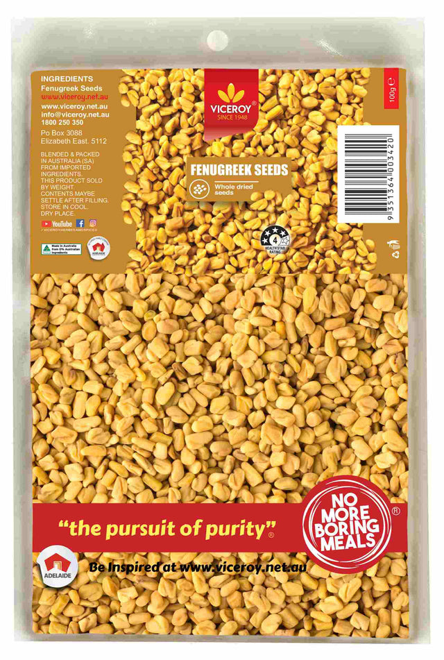 VICEROY® Fenugreek Seeds - Viceroy.net.au