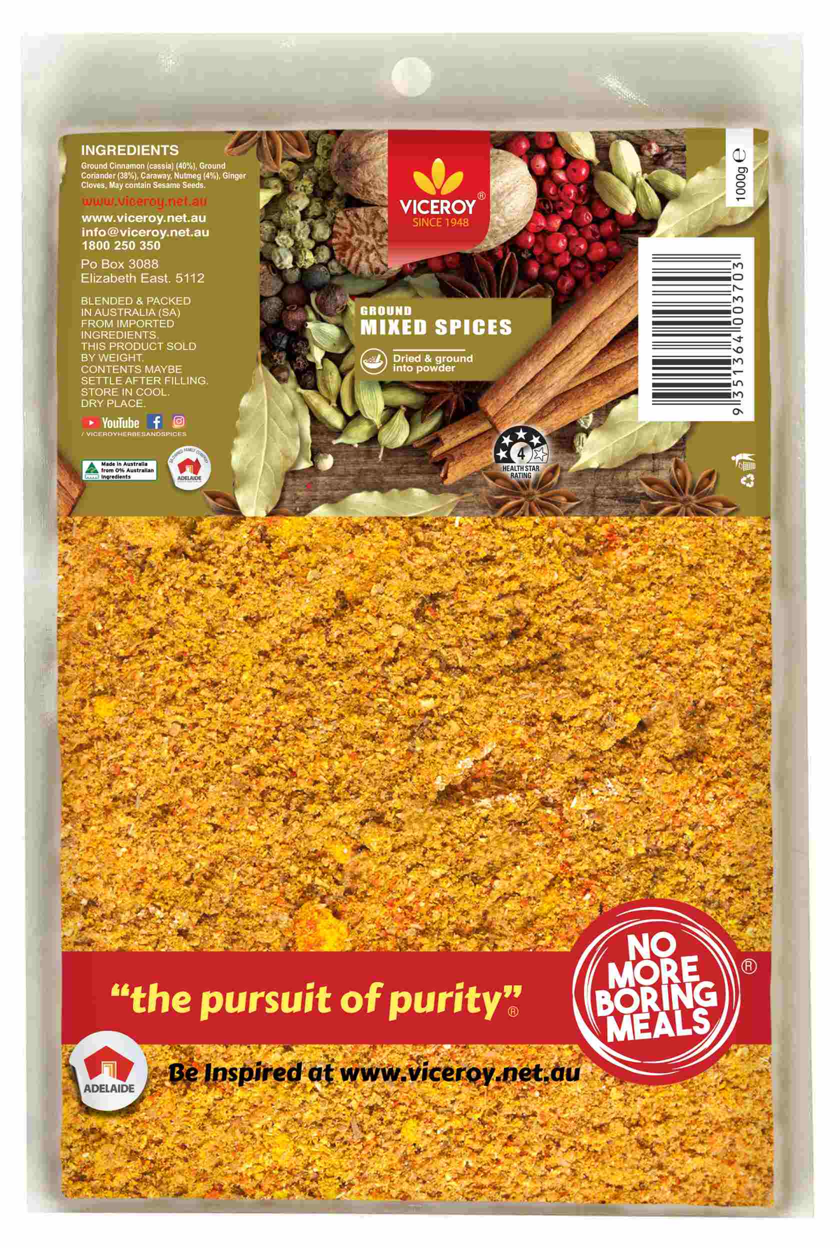 VICEROY® Mixed Spice Ground