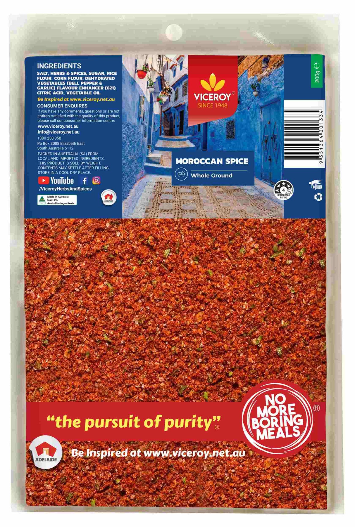 VICEROY® Moroccan Spices - Viceroy.net.au