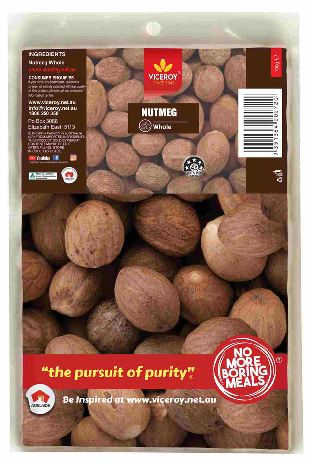 VICEROY® Nutmeg Whole - Viceroy.net.au