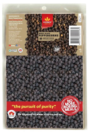 VICEROY® Black Peppercorn Whole - Viceroy.net.au