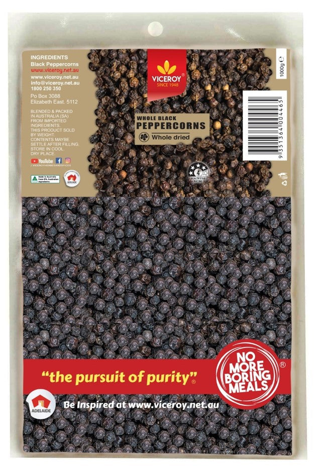 VICEROY® Black Peppercorn Whole