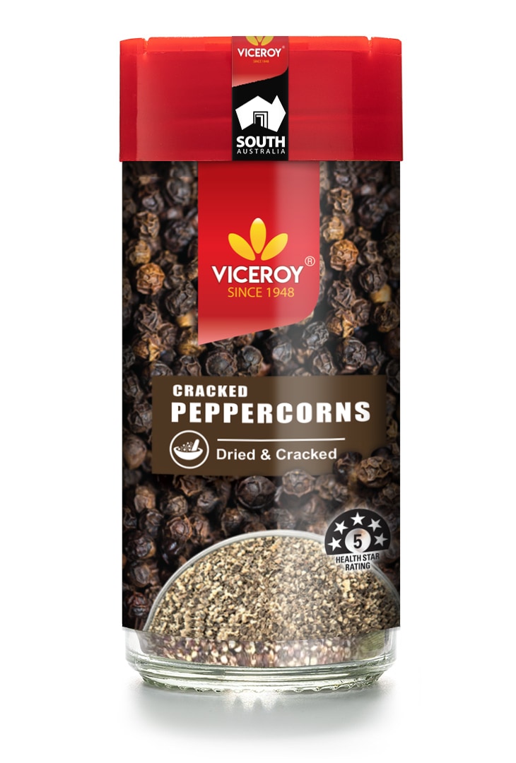 Viceroy® Black Peppercorn Cracked 42g