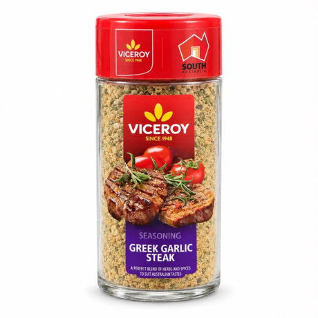 Viceroy® Greek Garlic Steak Seasoning 50g Viceroy.net.au