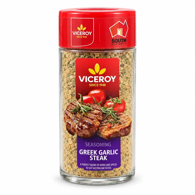Viceroy® Greek Garlic Steak Seasoning 50g Viceroy.net.au