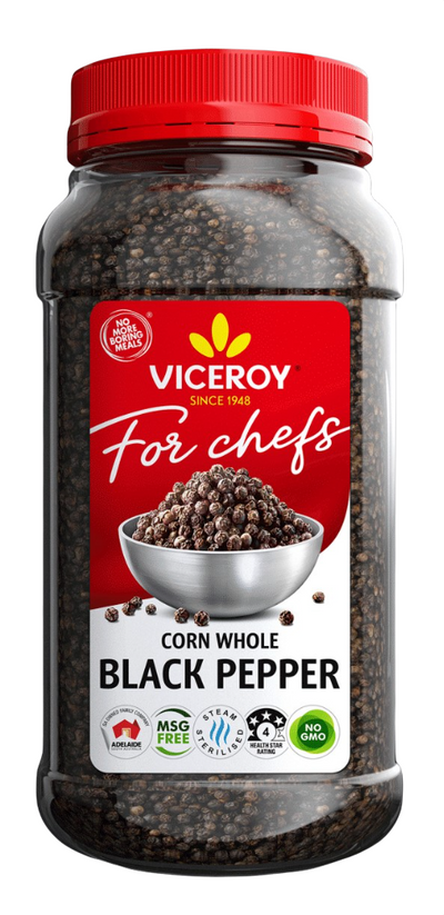 Viceroy® For Chefs® Black Peppercorn Whole 1100g