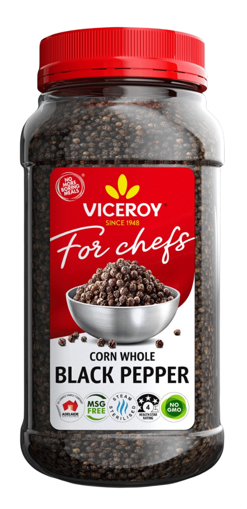 Viceroy® For Chefs® Black Peppercorn Whole 1100g